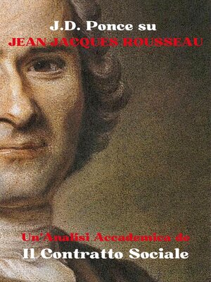 cover image of J.D. Ponce su Jean-Jacques Rousseau